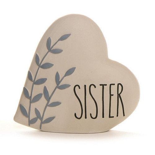 Heart Plaque - Sister