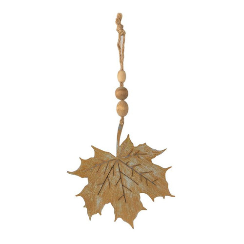 Metal Maple - Leaf Ornament