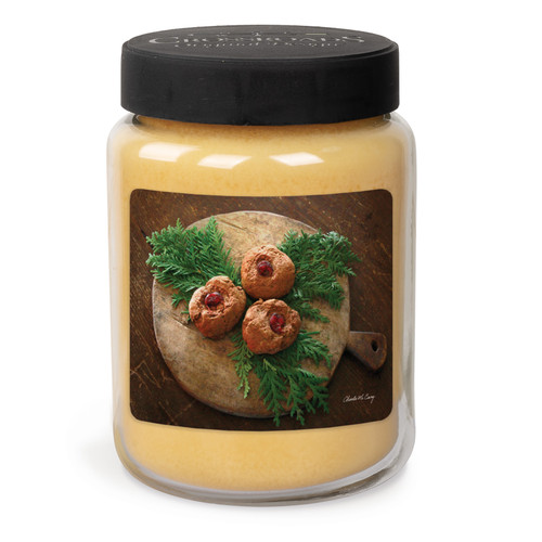 Santa's Cookie Crumble - Candle With Artwork SCC26-PS192
