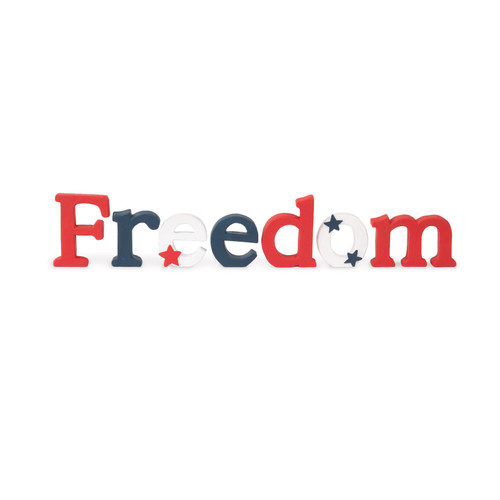 Patriotic Word Block - Freedom