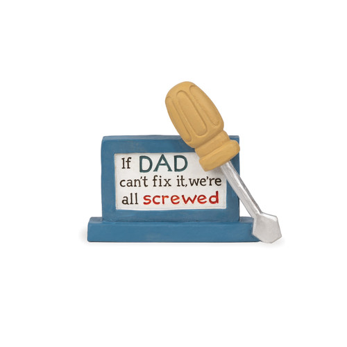 Dad Message Block - Fix It Screwdriver