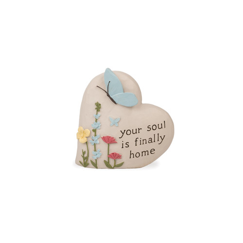 Angels Among Us Heart Plaque - Your Soul is Finally Home