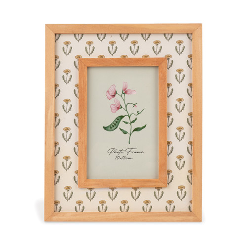 Cottage Bloom Daisy Pattern Rectangular Photo Frame