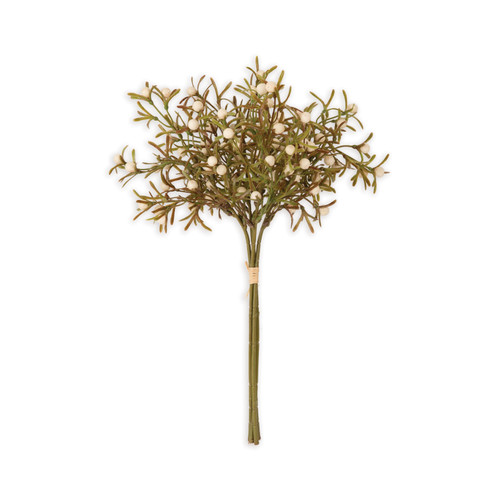 Evergreen Christmas Bundle With White Berries, 14"