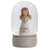 Birthstone Angel Snowglobe - October