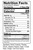 Cooper's Mill Peach Salsa - Nutrition Facts