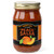 A 16-ounce glass jar of Cooper's Mill Peach Salsa with gold screw-on lid. Black and orange label shows an illustration of peaches.
