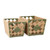 Cottage Bloom Storage Baskets S/2