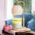 Milk Glass Candle Warmer Lamp