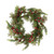 Cypress Candle Ring With Red Berries - Large 16"