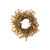 Golden Eucalyptus Candle Ring - Small 14"