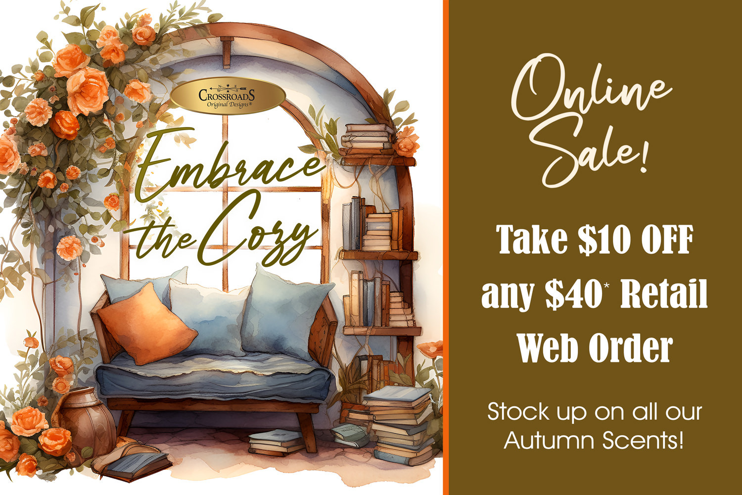 Enjoy $10 Off Any $40* Retail Web Order Through 11/4.