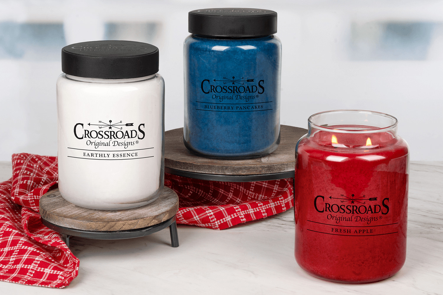 Crossroads Candles Promotion: Buy 2, Get 1 Free Sale on classic 26-ounce jar candles (reg. $24.99 each). Offer valid online only through May 28, 2026.