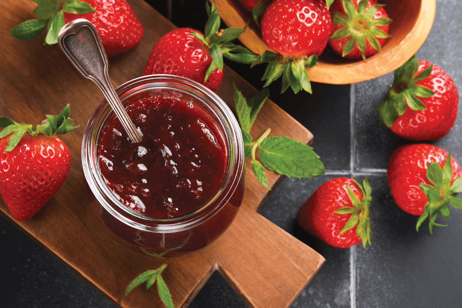 cooper's mill all-natural strawberry jam