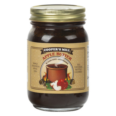 Apple Butter (No Sugar, With Cinnamon) - Pint