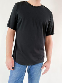 Short-Sleeve Crewneck Universal T-Shirt, Organic Egyptian Cotton