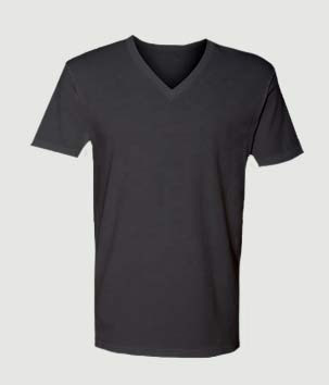 Lightweight Short-Sleeve V-Neck Tee, Organic Egyptian Cotton - Egyptian