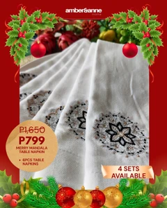Merry Mandala Table Napkin