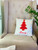 Christmas Design Cushion Cover Embroidered