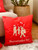 Christmas Design Cushion Cover Embroidered