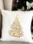 Christmas Design Cushion Cover Embroidered