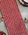 Red Small Snowflakes Plain Table Runner