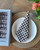 White Christmas Tree in Plaid Table Napkin