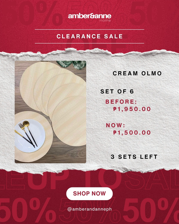 Cream Olmo