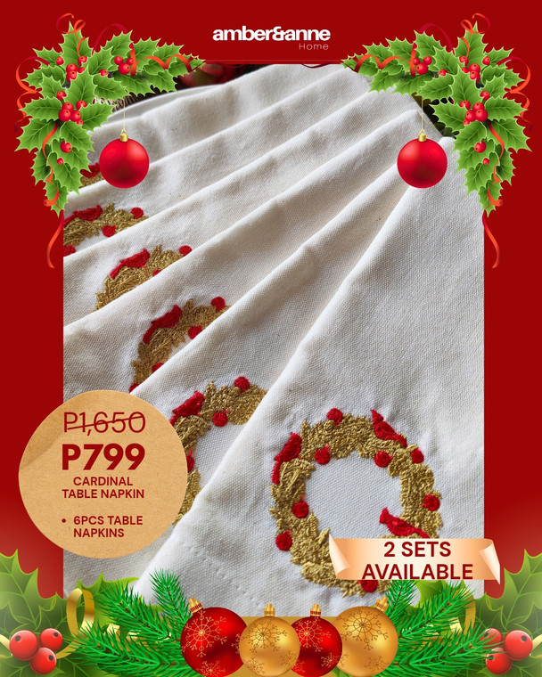 Cardinal Table Napkin