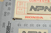NOS Honda CB72 CB77 CL72 CL77 Head Light Switch Knob Set Screw 35154-268-000