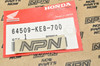 NOS Honda CBR1000 CBR600 CBR900 VF1000 VFR700 VFR750 Cowl Retainer 64509-KE8-700