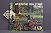 Vintage NOS 1976 Honda CT125 Trail 125 CT90 Trail 90 Motorcycle Brochure