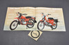 Vintage NOS 1976 Honda CT125 Trail 125 CT90 Trail 90 Motorcycle Brochure