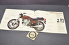 NOS Vintage 1979 Honda CX500 D Deluxe Motorcycle Brochure