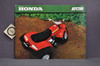Vintage NOS 1980 Honda ATC110 Three Wheeler Brochure Spec Sheet Flyer