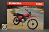 Vintage NOS 1980 Honda XL185 S Brochure Spec Sheet Flyer
