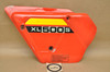 VTG Used OEM Honda 1979 XL500 S Red Left Air Filter Side Cover 17220-435-000 ZA