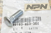 NOS Honda TRX200 TRX250 TRX300 Fourtrax Wheel Bolt 10x30 90103-HB3-300
