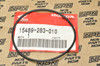 NOS Honda CB450 K0-K7 CB500 T CL450 K0-K6 Oil Filter Cover O-Ring 15489-283-010