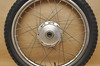 Vintage Used OEM Yamaha 1974-75 TY80 Front Wheel Rim Hub Assembly 94414-16117