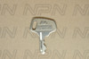 NOS Honda OEM Ignition Switch & Lock Key Single Groove H5066