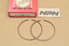 NOS Honda 1980-81 CR80 R .25 Oversize Piston Rings for 2 Pistons 13131-169-005