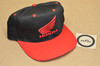 Vintage Honda Wing "Red Hot" Embroidered Motorcycle ATV ATC Snapback Hat Cap