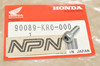 NOS Honda CB125 CMX250 CR125 CR250 TRX250 TRX350 VT750 Bolt 90089-KR0-000