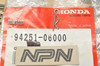 NOS Honda ATC125 CB750 CL350 CR250 MT250 SL350 VF750 XL350 Pin 94251-06000