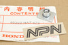 NOS Honda 1986 TRX350 Fourtrax Front Fender or Wire Harness Nut 90303-HA7-670