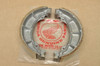 NOS Honda CA175 CL125 A SS125 Rear Brake Shoe Pad Kit Pair 43120-230-000