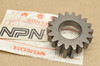 NOS Honda CA160 CA175 CB160 CL160 Main Shaft Second 2nd Gear 18T 23431-216-000