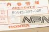 NOS Honda ATC200 CB900 CBR600 GL1200 VF750 XL250 XR250 Washer 90442-397-000