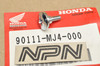 NOS Honda 1985-86 VF1000 R Rear Cowling Screw Bolt 90111-MJ4-000